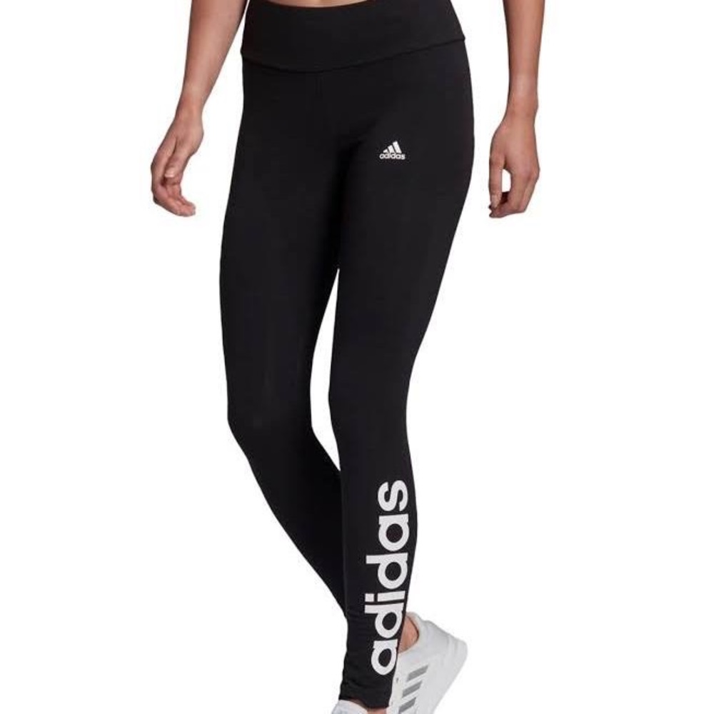 NWOT Adidas logo leggings